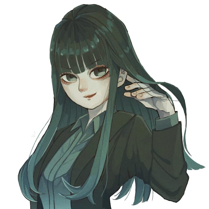 draw an anime style sns icon
