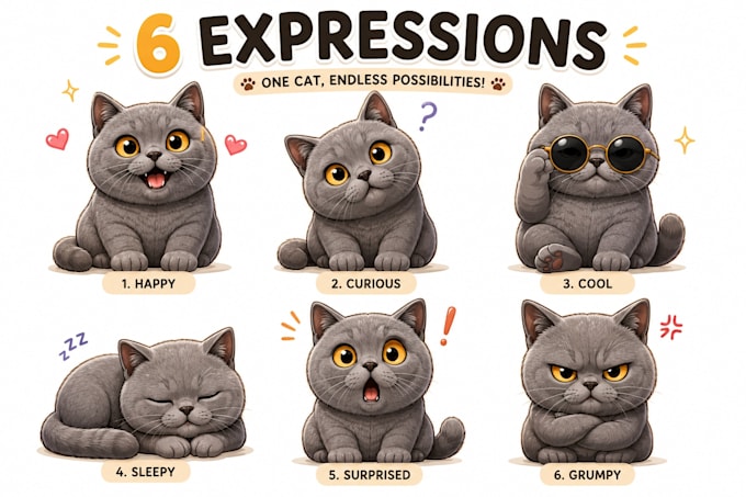 create a cute pet mascot from your photo