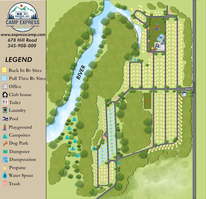 create site plan or property maps for real estate