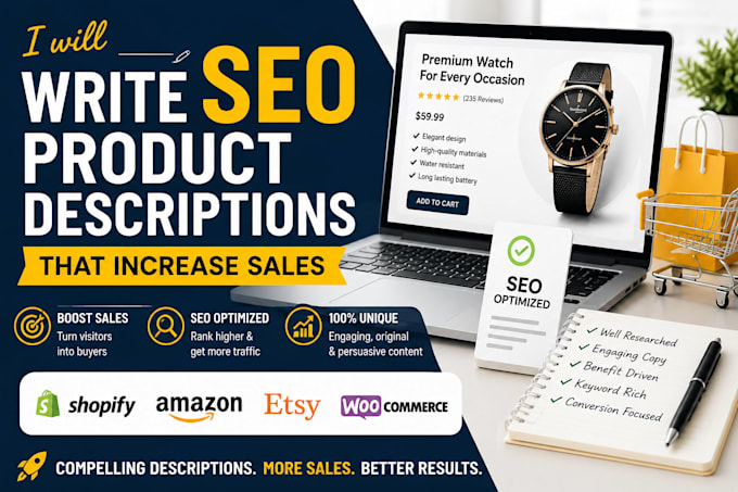 write SEO product descriptions that increase sales