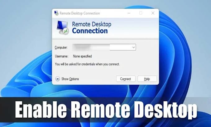setup and configure windows remote desktop connection rdp