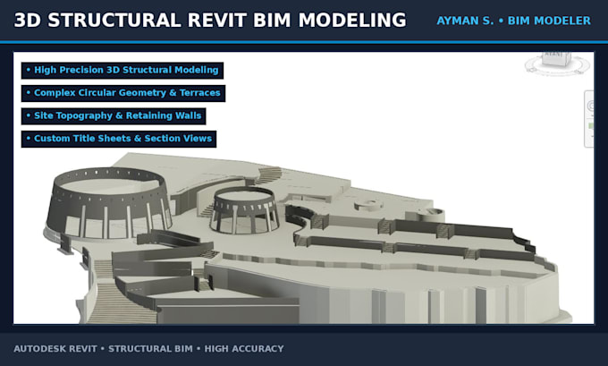 do 3d revit bim modeling and autocad structural drafting