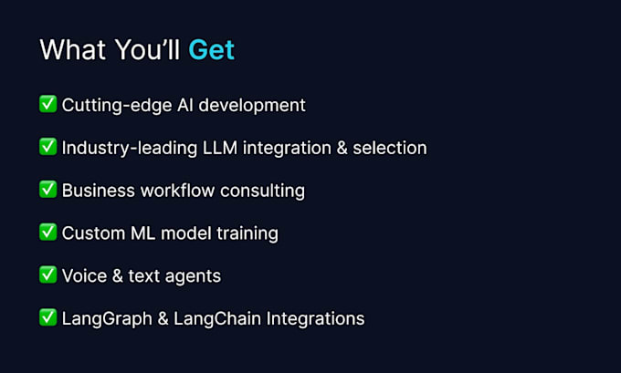 build custom ai agents and llm solutions for your business