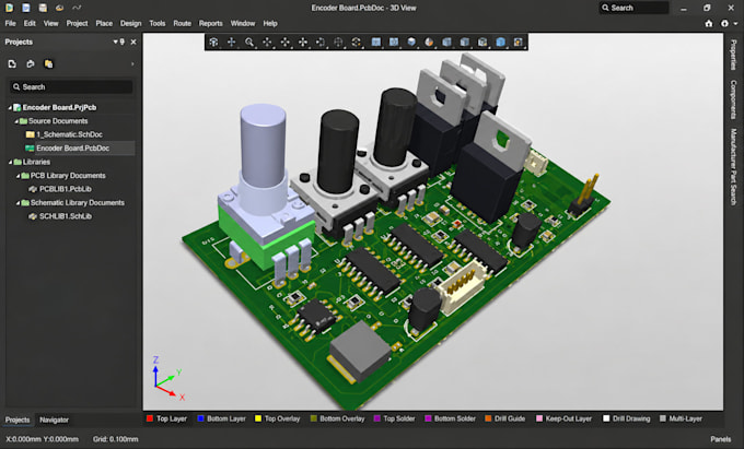 do pcb design, multilayer pcb layout, esp32, stm32, iot, schematic, gerber, bom