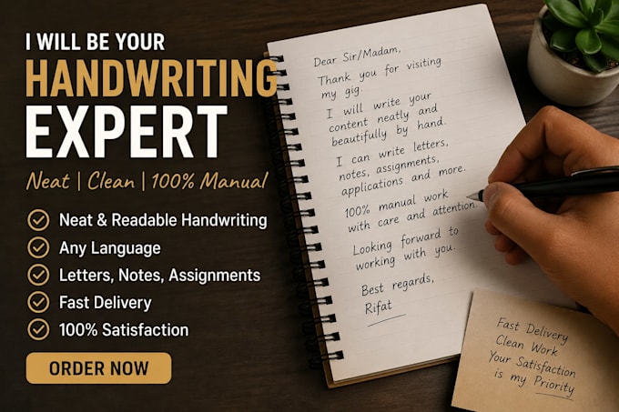 write letters, notes, documents