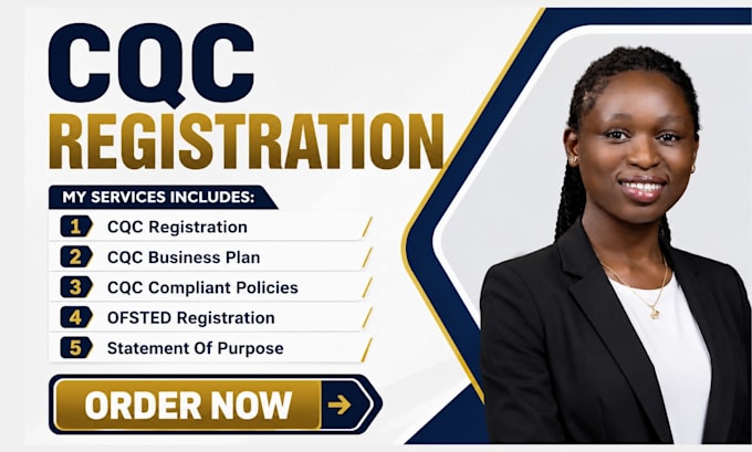 do cqc registration, write cqc business plan, cqc policy, financial statement