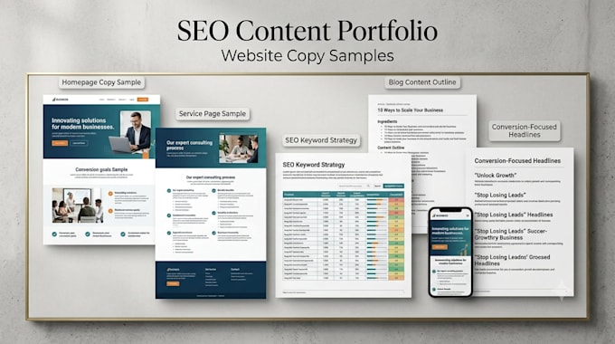 write SEO wesite content