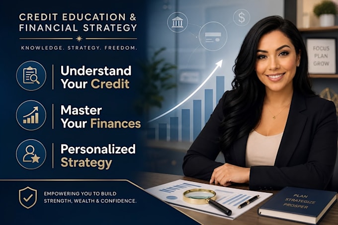 provide credit education and financial strategy coaching