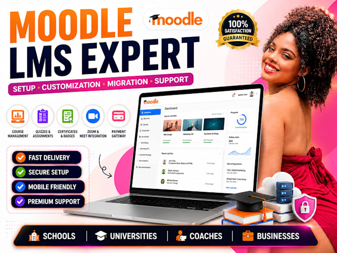migrate, upgrade, install and customize your moodle lms