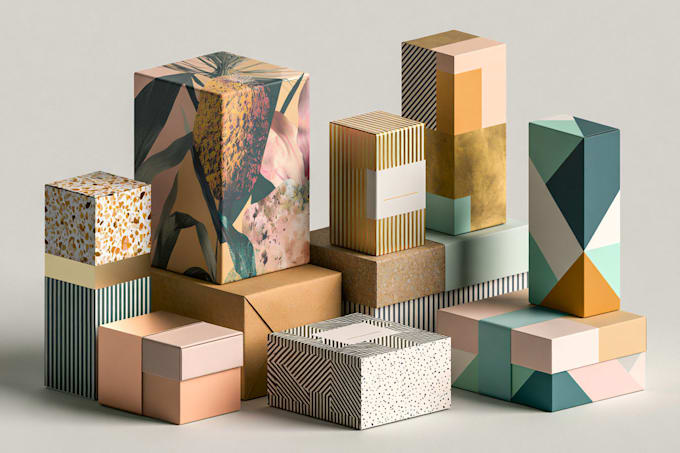 make packaging box dieline, die cut and cut lines template