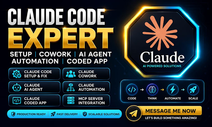 claude code setup claude cowork claude ai agent claude automation coded app