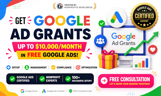 setup and manage your google ads adwords grants campaigns