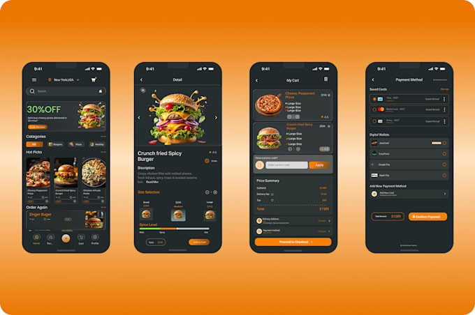 design modern uiux app design in figma or uiux website