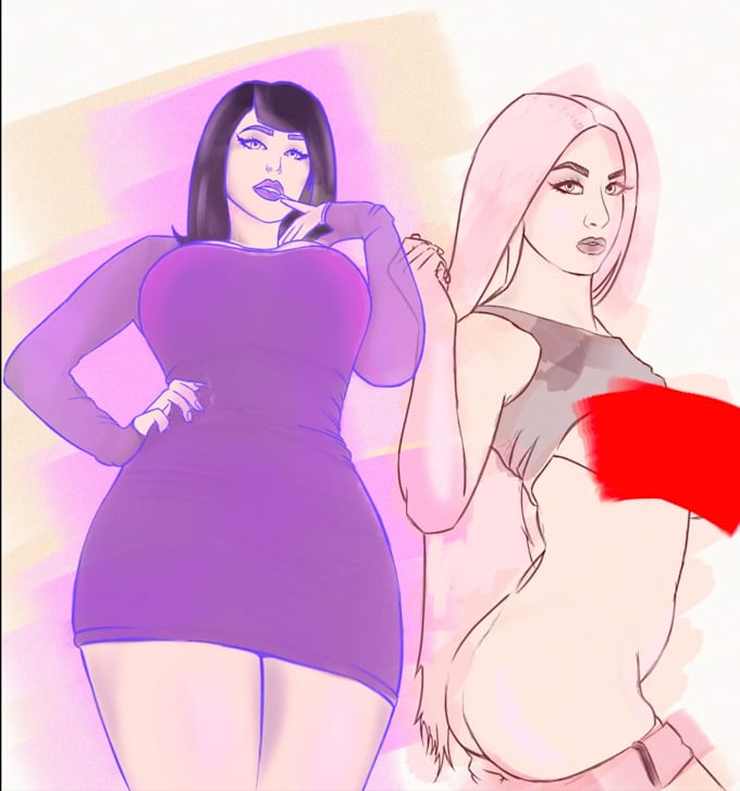 draw a sfw of nsfw illustration for you