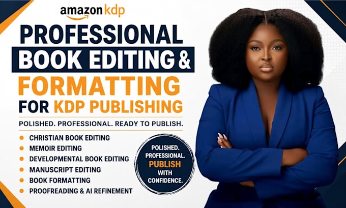 format christian self help memoir book editing developmental kdp book editor