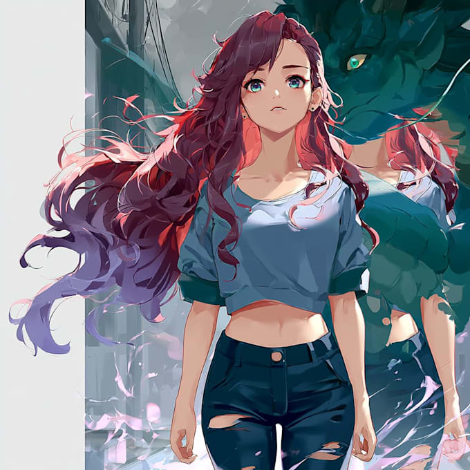 do draw you an anime portrait or icon