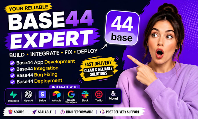 base44 app expert base44 integration base44 bug fixing base44 deployment