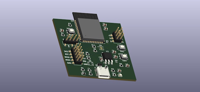 design your circuit schematic and pcb layout in kicad