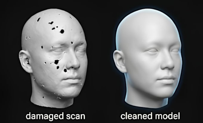 fix stl file repair stl, 3d model repair 3d scan cleanup and reverse engineering