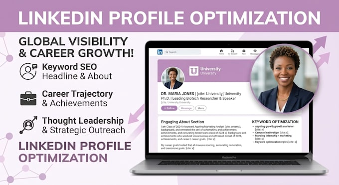write, rewrite and optimize your linkedin profile and summary