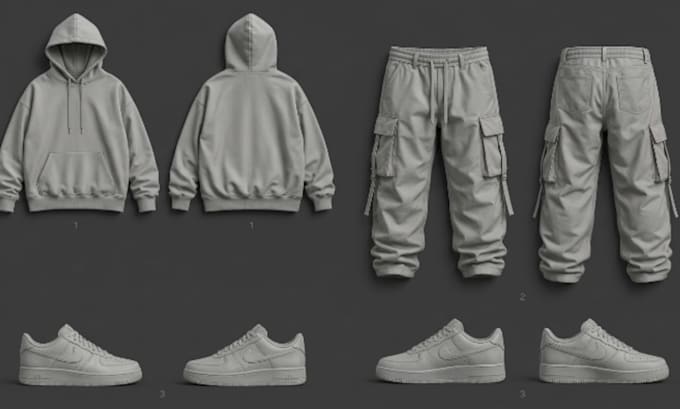 make 3d fashion clothing, mockups and animations with clo3d