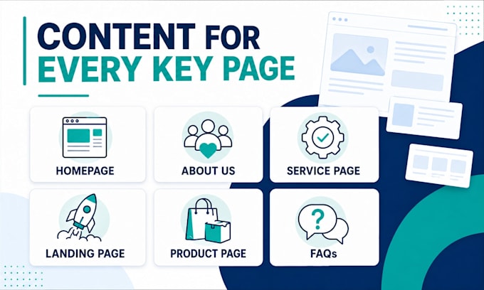 write engaging website content in english or french