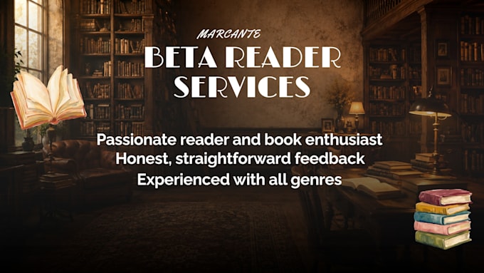 read beta manuscripts and provide feedback