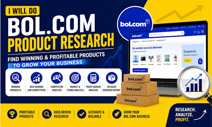 do bol product research for your store