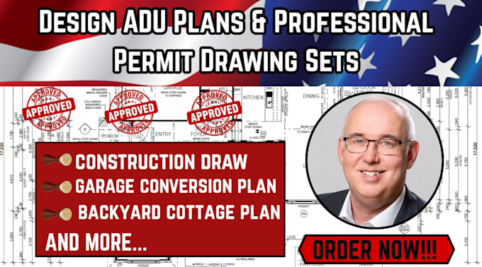 design adu plans and permit drawing sets
