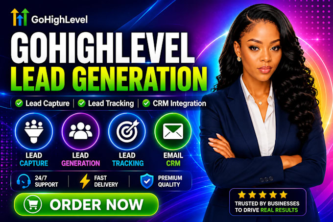 do gohighlevel lead capture, generation lead tracking, email crm integration