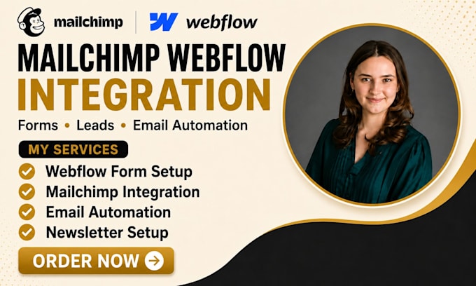 setup mailchimp webflow email automation newsletter form leads workflows