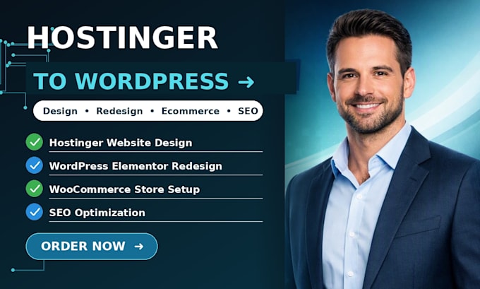 do hostinger website design redesign hostinger wordpress ecommmerce expert seo