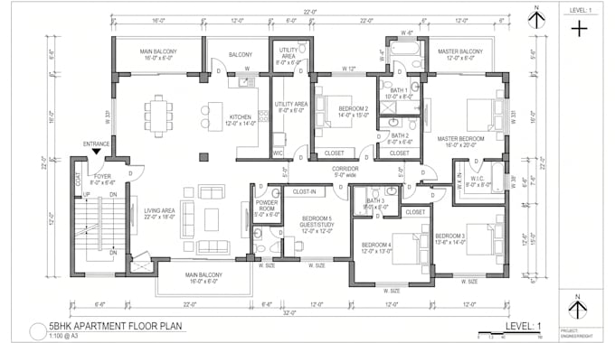 redraw 2d floor plans, blueprints, and architectural drawings