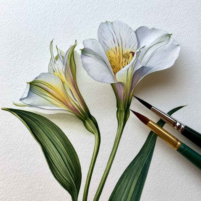 draw a botanical illustration