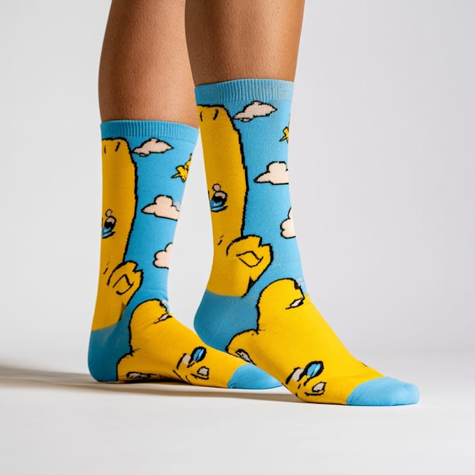 design custom and unique socks design