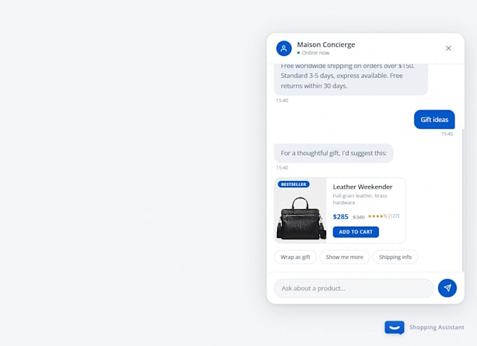 build an ai chatbot for your website