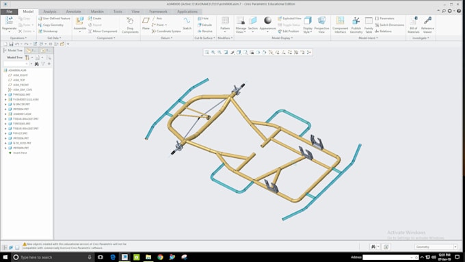 design and analyse your mechanical or aerospace cad project