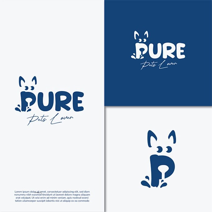 design modern custom pet dog cat logo for your busines