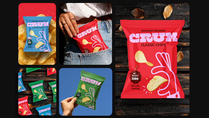 design professional fmcg cpg product packaging and labels