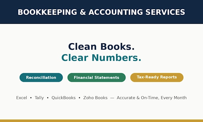 do accurate bookkeeping accounting and excel data entry
