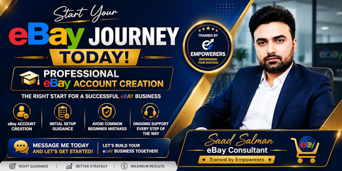 do ebay account creation, ebay seller account setup, open ebay business account