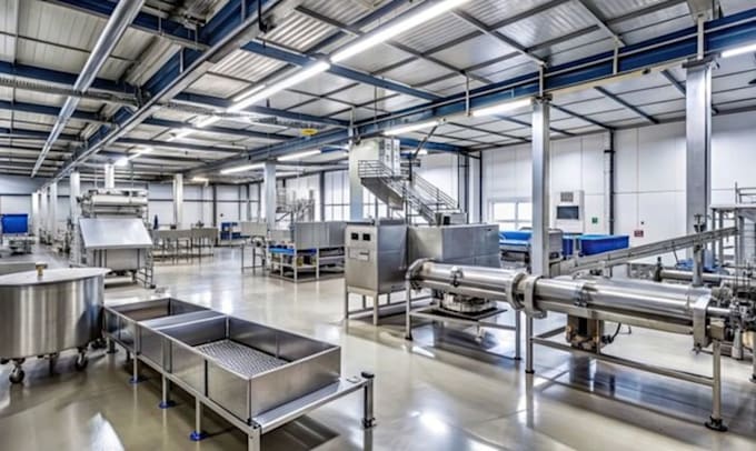 cold storage, food processing plant, refrigerated warehouse, and parking hub