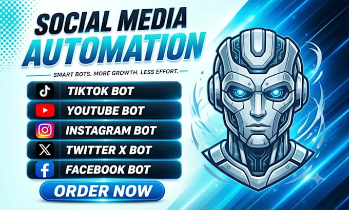 develop social media bot, instagram bot, tiktok bot, youtube bot, twitter