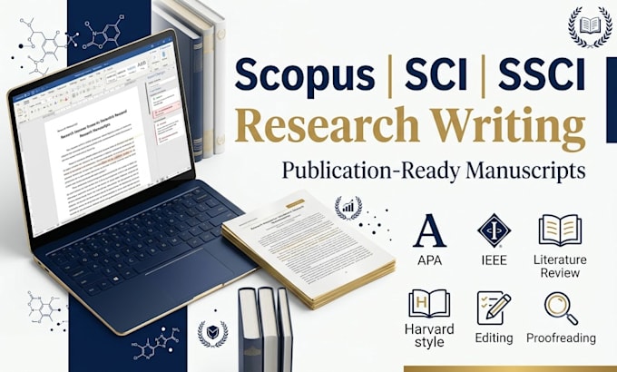 write publication ready scopus q1 q2 q3 q4 research article for sci ssci journal