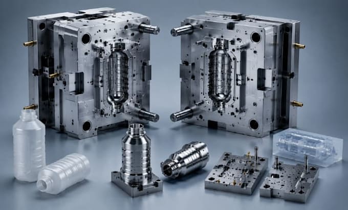 design plastic injection mold silicone mold and manufacturing tooling