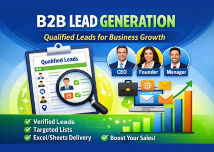 do b2b lead generation and email list building
