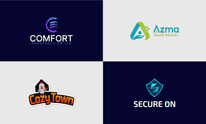 create a custom logo and brand identity for startups