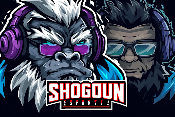 make a unique mascot logo for your online gaming brand