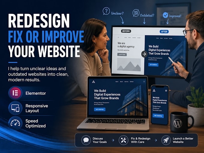 build a secure professional wordpress website for your business