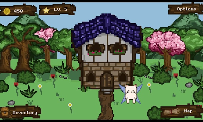 develop indie 2d pixel video game in godot, rpg maker, unity ue4 bug fix, mmorpg